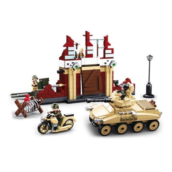 Sluban Sluban 696  WWII Battle of Stalingrad Building Brick Kit (479 pcs) 696